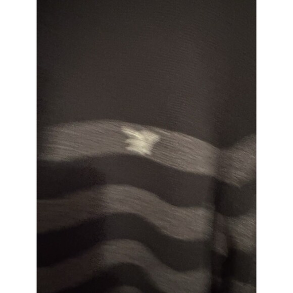 American Eagle Mens Long Sleeve 1/4 Zip Sweater Athletic Fit Stripe L (W39) - Picture 2 of 11